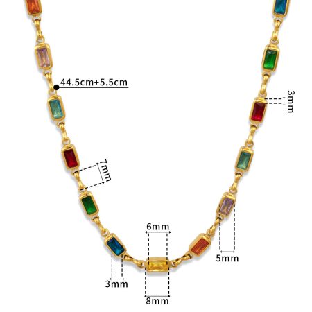 Chromatic Necklace - Gold