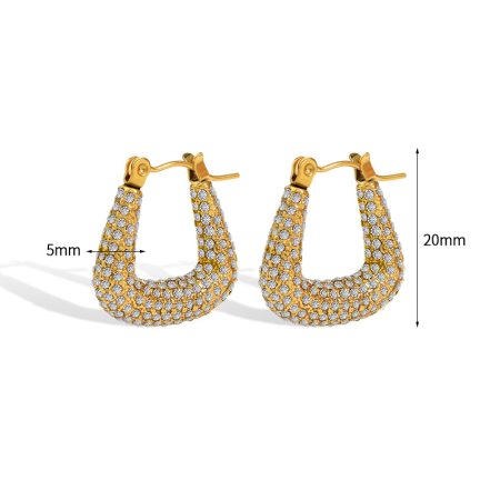 Diamantè Hoops