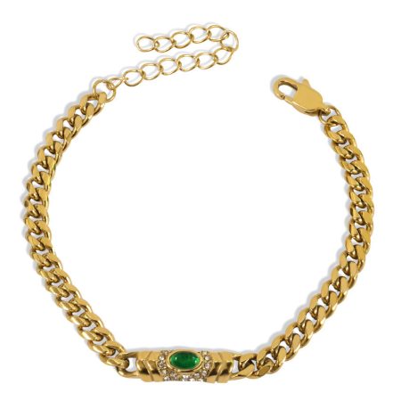 Vigilance Bracelet-Emerald