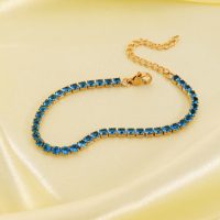 Azure Tennis Bracelet